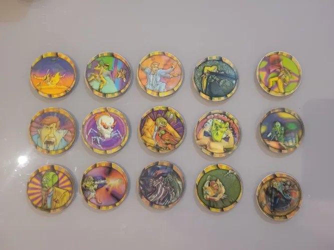 coleção tazo super ultra magic o máskara