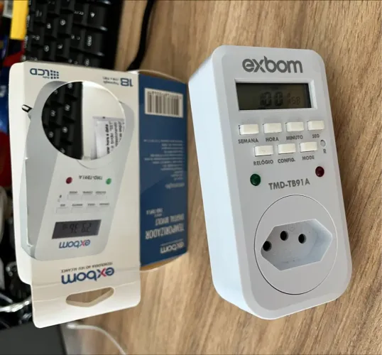 Temporizador Digital Exbom TMD-TB91A - Novo