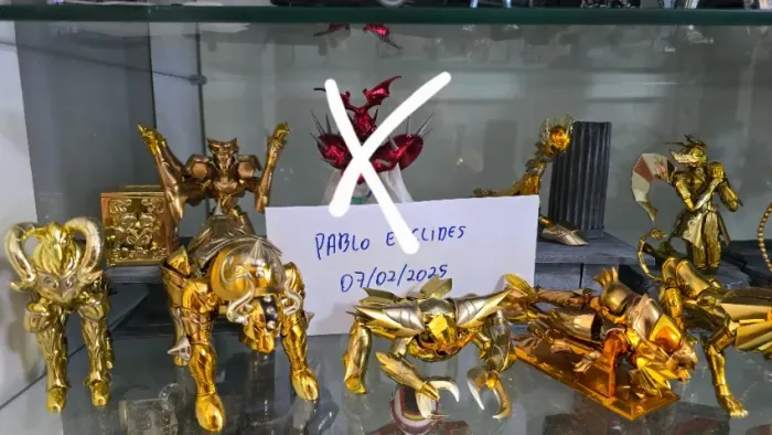 Cloth myth ex 08 armaduras de ouro n saga n seiya de pegasus