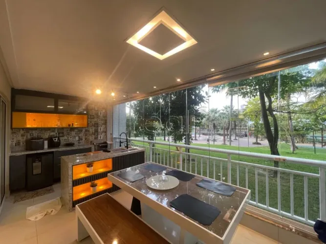 Golf Ville | Apartamento no térreo todo projetado | Porteira Fechada | 115m² | 03 suítes