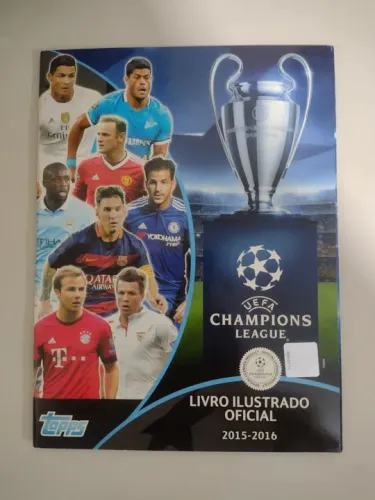 Álbum de figurinhas Champions League 2015 -2016 novo, vazio