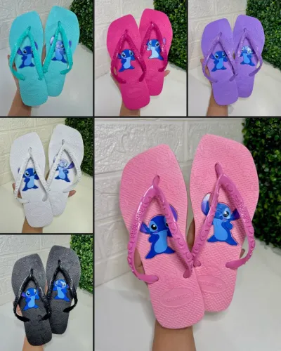 Atacado Chinelos Havaianas Stitch 