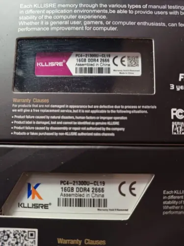 MEMÓRIA RAM DDR4 16 GB FREQUÊNCIA 2666 PRA COMPUTADOR