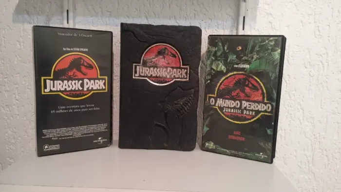 Jurassic Park - KIT com 03 fitas VHS