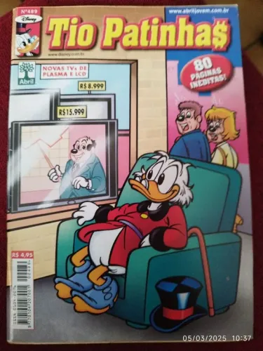 Tio Patinhas # 489. Editora Abril