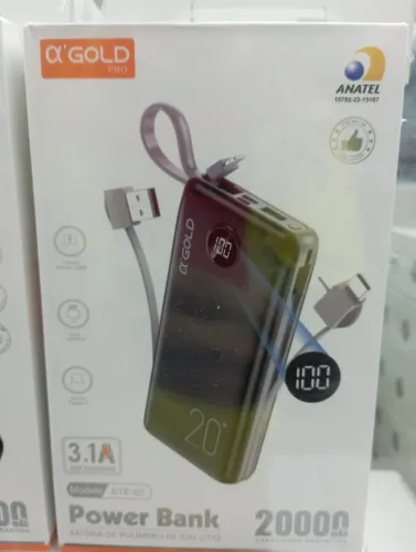 Power Bank 20000mAh a'Gold Pro - Novo