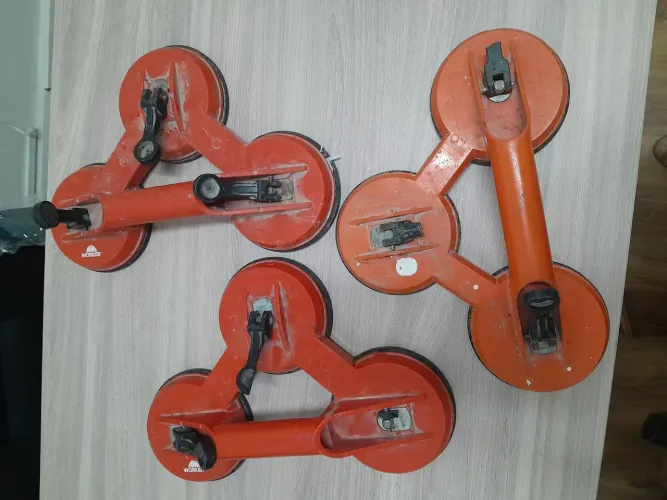 Ventosas para vidro - 3 peças