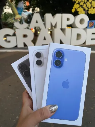 iPhone 16 128GB Lacrado Com Um Ano De Grantia Apple