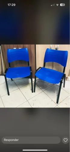 cadeira fixa pvc