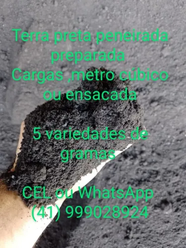 Gramas terra preta 