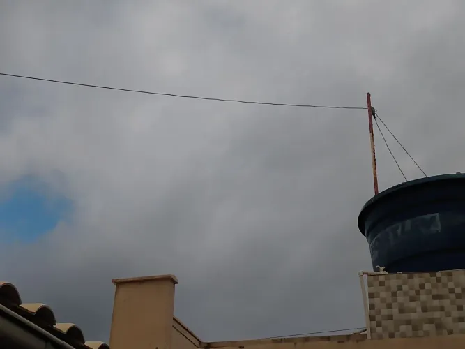 Antena para 40 metros + cabo + conectores 