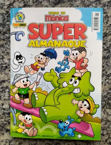 Super Almanaque Turma da Mônica Volume  1 - gibi raro em bom estado 