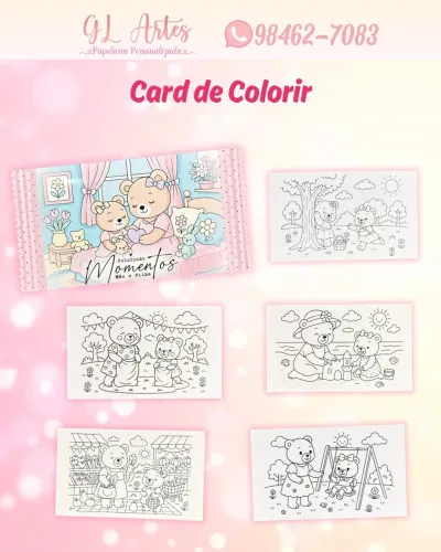 Cards de Colorir