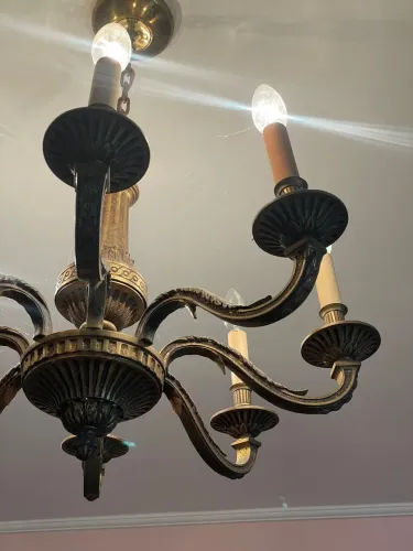 Lustre de bronze