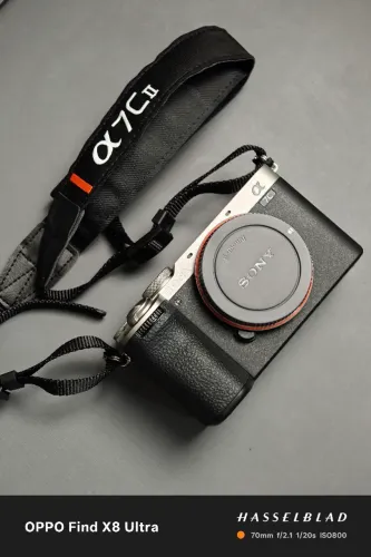 Câmera Sony A7Cii prata 