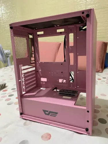 Gabinete DarkFlash DK100 Rosa