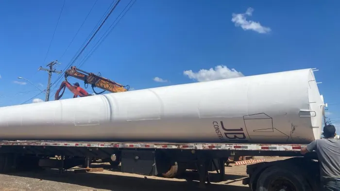 Caixa D'água 40 mil litros tubular
