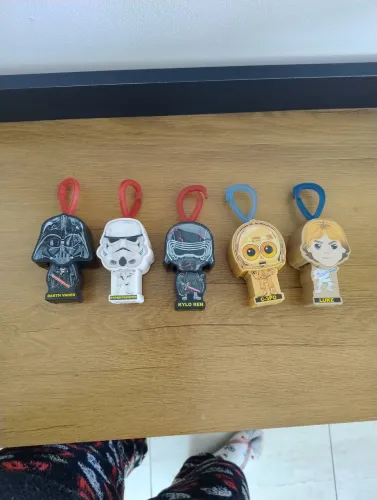 Bonecos Star Wars - Coleção 5 bonequinhos
