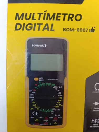 Multímetro Digital BOM-6007