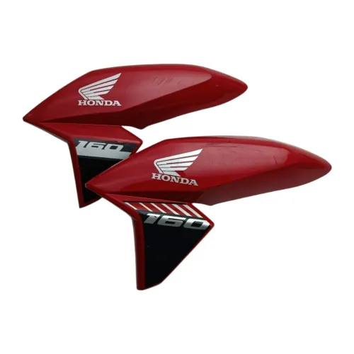 Carenagem Tampa Lateral Esq. Honda Cg Titan 160 Original Vermelho