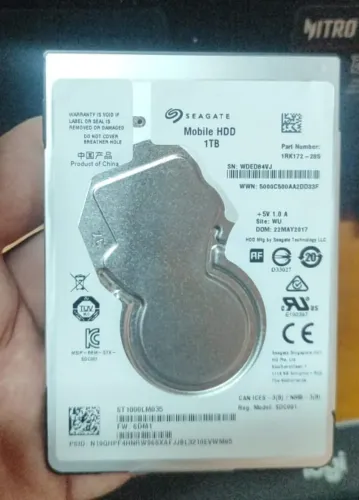 HD notebook 1 tera