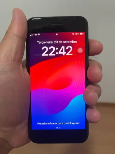 iPhone SE 3ª Geração 64GB Preto - Excelente Estado