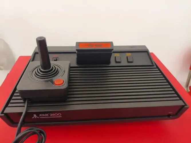 Atari 2600 com Fita Pac Man Original com Garantia
