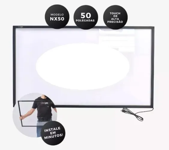 Moldura Touch TV 50 polegadas