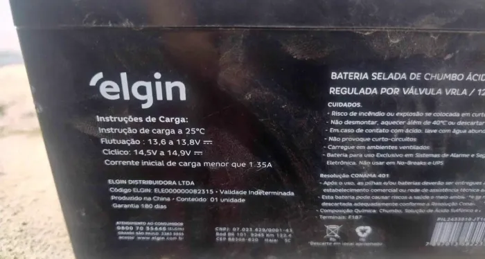 Bateria 7ah 12v