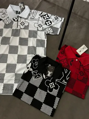camisas gola polo material dri fit da Louis Vuitton