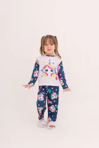 pijama infantil unicornio menina tam 1