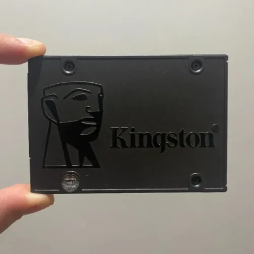 SSD Kingston A400 480GB Sata3 com Leitura de 500Mb/s e Gravação de 450Mb/s seminovo