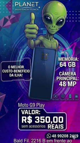 Moto g9 play 64 GB 