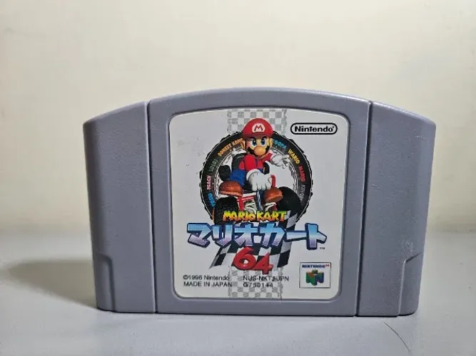 Jogo Mario Kart Japones - Nintendo 64