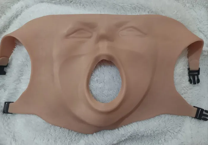 Máscara de borracha para manequim de Odontologia <br>80,00