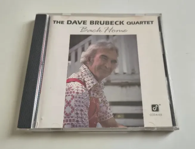 CD -The Dave Brubeck Quartet - Back Home - Concord Jazz - Made in USA