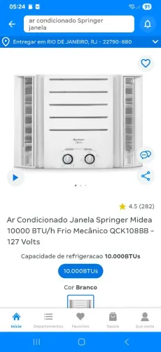 Ar condicionado janela