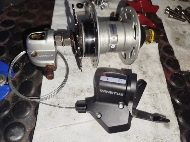 Cubo Nexus Shimano 3 marchas 