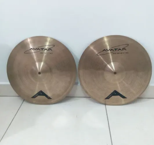 Bateria Prato Hi Hat Avatar Complex 14"