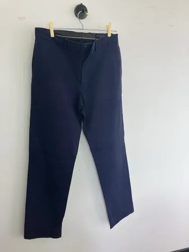 Calça Banana Republic Masculina - Azul Marinho - Corte Moderno