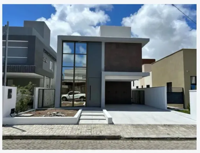 Casa nova em condomínio fechado. 04 quartos (2 suítes), 2 vagas de garagem coberta. João P