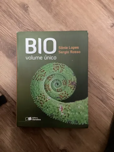 Livro Bio-Volume Único, de Sonia Lopes e Sergio Rosso