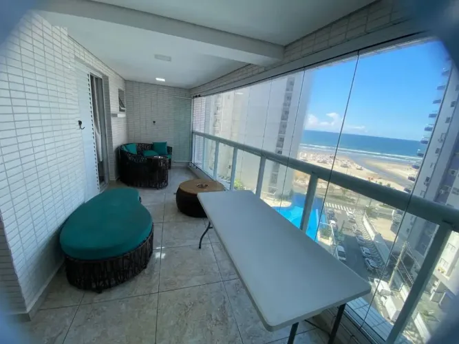 Imóvel para aluguel possui 80 metros quadrados com 2 quartos em Boqueirão - Praia Grande -