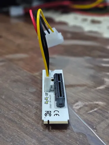 M.2 para PCI-EXPRESS X4 (NGFF riser)