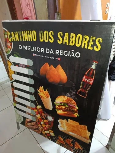 Cavalete pra lanche novo