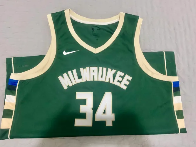 Camisa basquete Nike milwaukee antetokounmpo