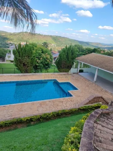 Casa de luxo em condomínio no Jardim do Ribeirão I, Itupeva-SP: 4 quartos, 2 suítes, 3 sal