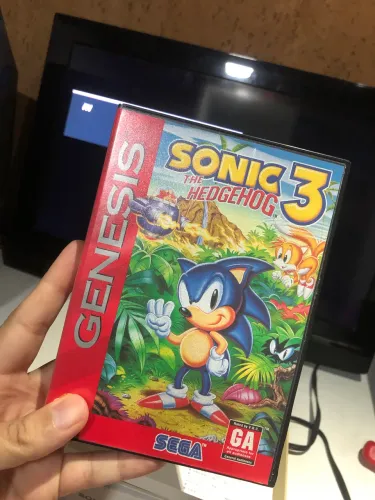 Sonic 3 Mega Drive Sega Original