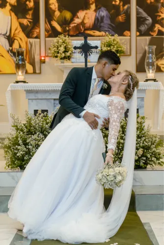 Vestido de noiva princesa