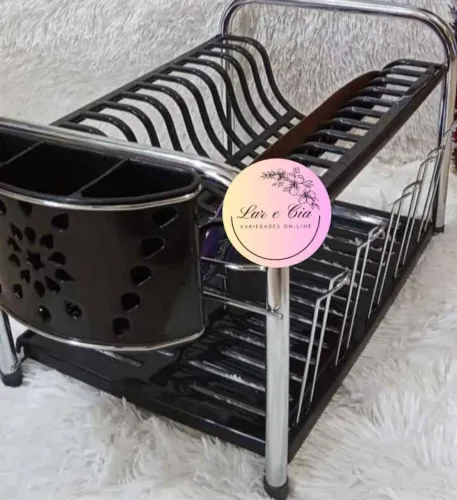ESCORREDOR DE PRATOS<br>TALHERES E COPO ? <br><br>$  150.00  ?